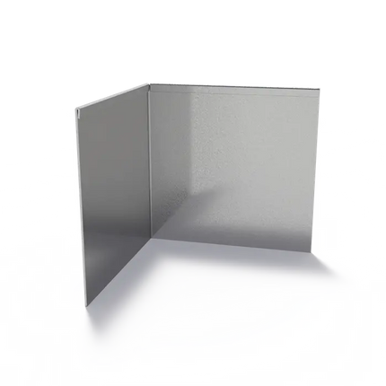 Angolo smussato in acciaio con bordo superiore appiattito 300 x 2 x 290 mm - Curva esterna