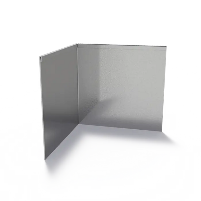 Angolo smussato in acciaio con bordo superiore appiattito 300 x 3 x 290 mm - Curva esterna