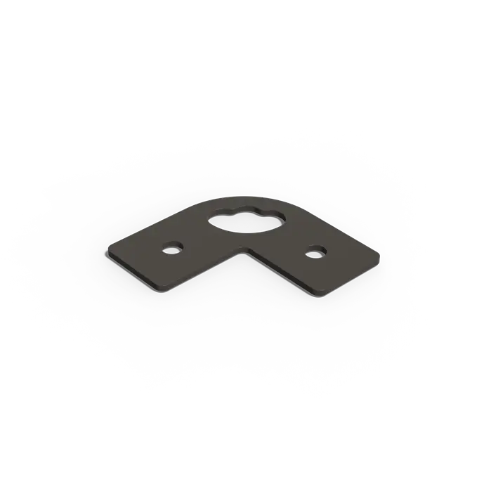 Material de fijación para pérgola, acero revestido, 88x88x3 mm