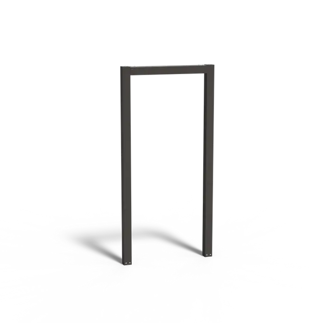 Pérgola metálica Ibiza - 120 x 10 x 250 cm - Diseño moderno en forma de U