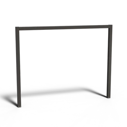 Pérgola metálica Ibiza - 320 x 10 x 250 cm - Diseño moderno en forma de U