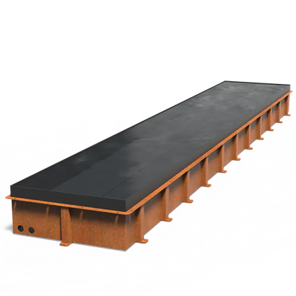 Cortenstaal Spiegelvijver 600 x 100 x 41.4 cm - Vijver