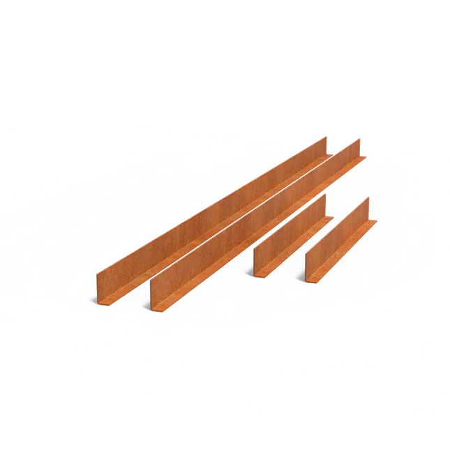 Cortenstaal Spiegelvijver L-Profiel 3990 x 45 x 110 mm