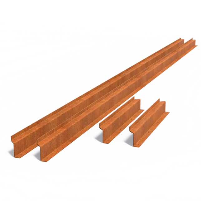 Cortenstaal Spiegelvijver Z-Profiel 5990 x 90 x 135 mm