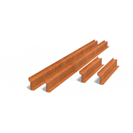 Cortenstaal Spiegelvijver Z-Profiel 3990 x 90 x 135 mm