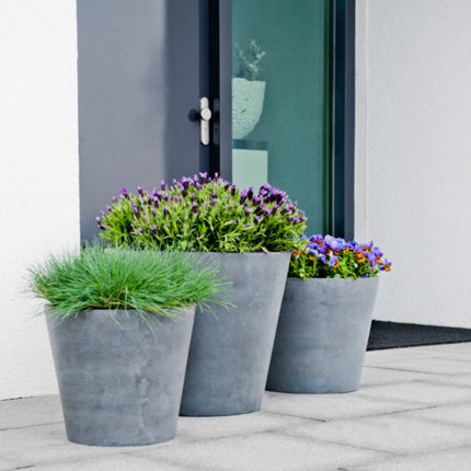 Pottery Pots Bucket XS, grijs Ø34 cm