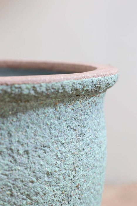 Pottery Pots Poseidon M, Rustic Green Ø45 cm