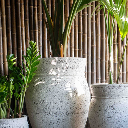 Pottery Pots Apollo L, Chalk White Ø44 cm