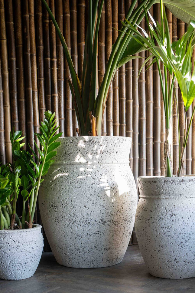 Pottery Pots Apollo L, Chalk White Ø44 cm