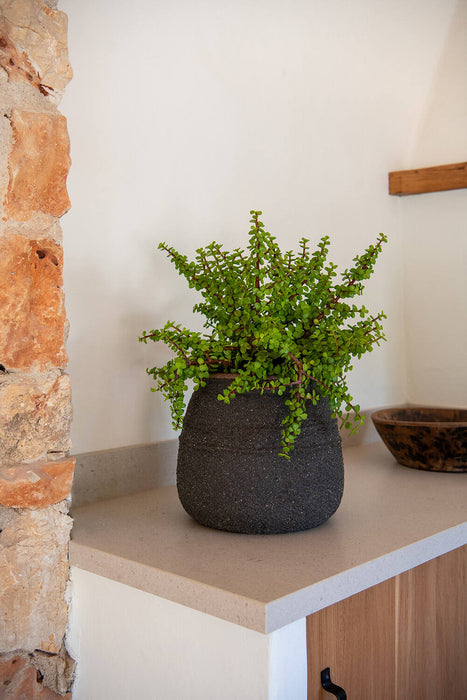 Pottery Pots Hestia L, Umber Brown Ø34,5 cm