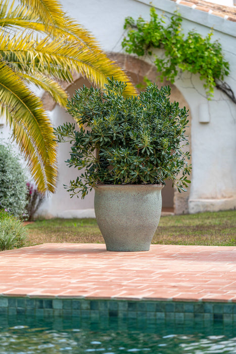 Pottery Pots Poseidon L, Rustic Green Ø56,5 cm