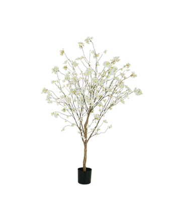 Artificial Blossom Tree cream 180 cm