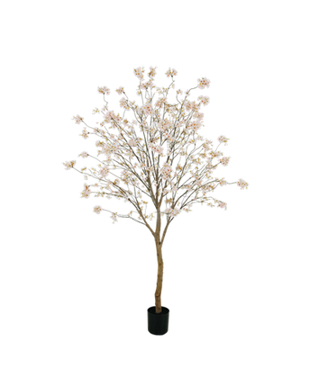 Pink Artificial Blossom Tree 220 cm