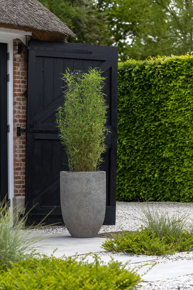 Pottery Pots Mt. Hayes XS, Diorite Grey Ø22 cm