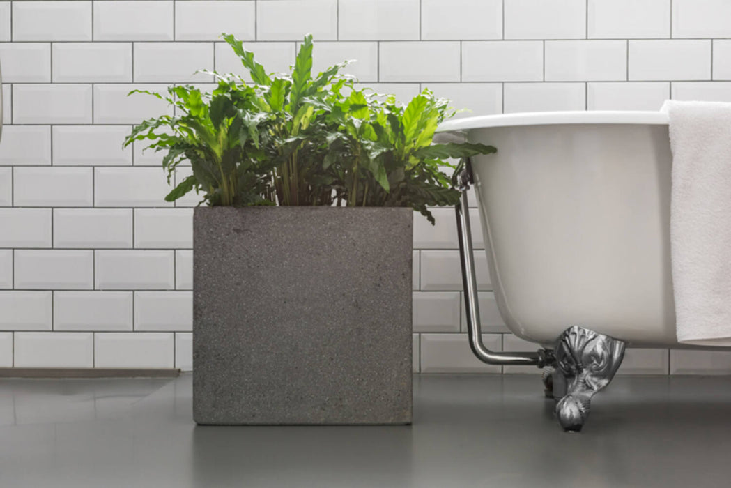 Block Laterite Grey - D40xH40 - Pottery Pots | Betonlook Plantenbak