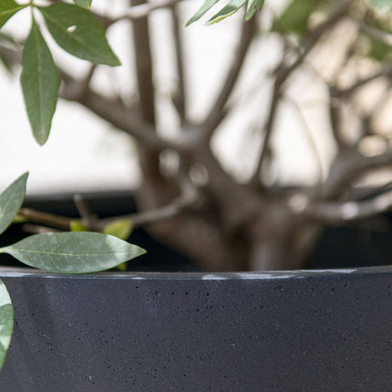 Pottery Pots Bucket L, zwart Ø60 cm