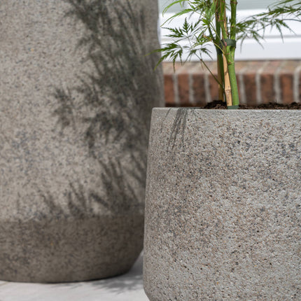 Pottery Pots Harith L, Diorite Grey Ø43 cm