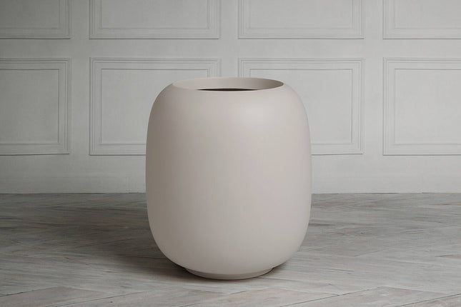Pottery Pots Sphere M, Silk White Ø34 cm