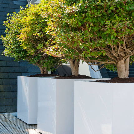 Pottery Pots Block XL, Glossy White