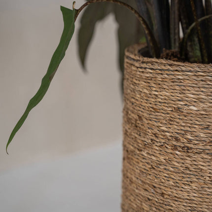 Keramikpotter Patt XL, Strågræs Ø45 cm