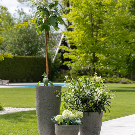 Pottery Pots Ben L, Diorite Grey Ø40cm
