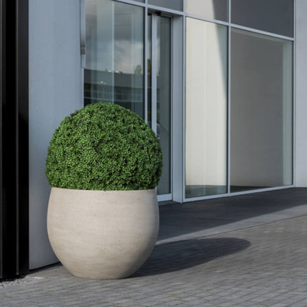 Pottery Pots Jumbo Orb XS, Beige Washed Ø57,5 cm