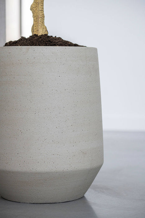 Pottery Pots Harith High L, Beige Washed Ø 42 cm