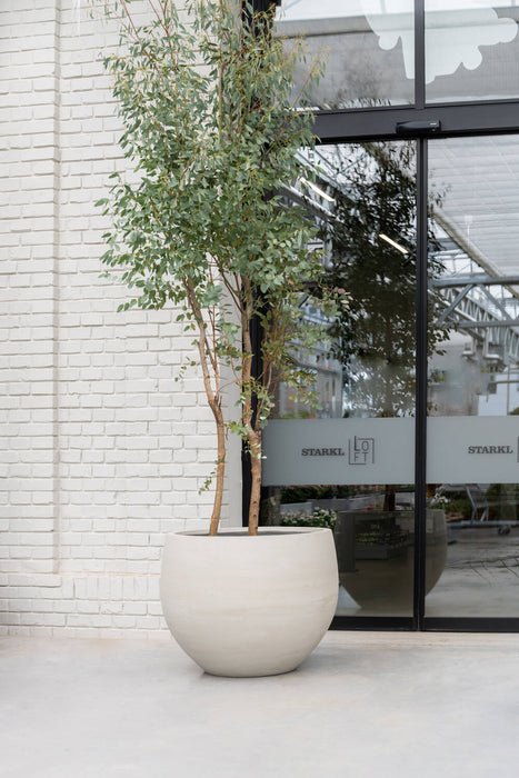Pottery Pots Jumbo Orb S, Ivory Washed Ø73 cm
