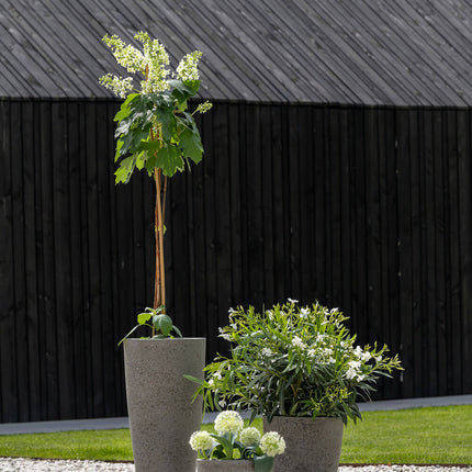 Pottery Pots Dax XL, Diorite Grey Ø40 cm