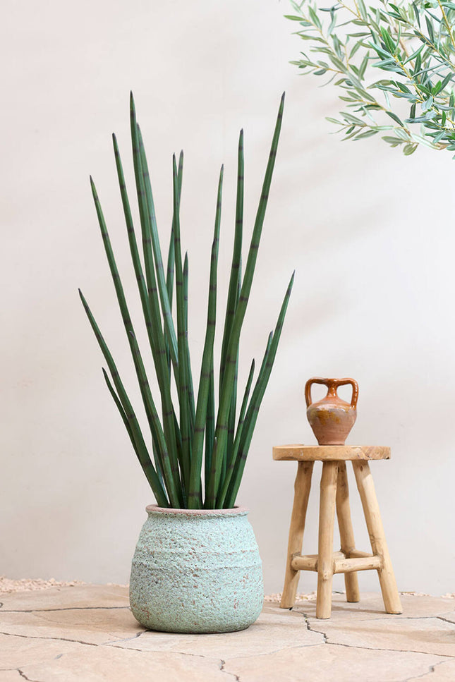 Pottery Pots Hestia S, Rustic Green Ø19,5 cm