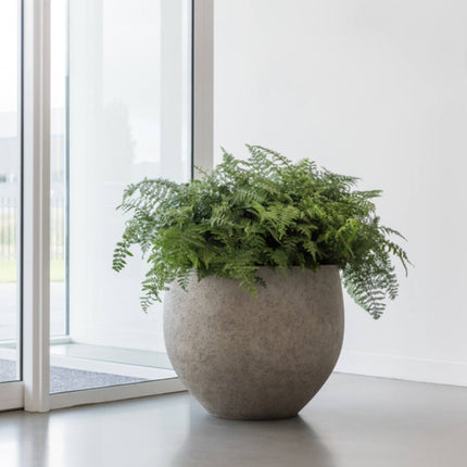 Pottery Pots Jumbo Orb XS, Beige Washed Ø57,5 cm