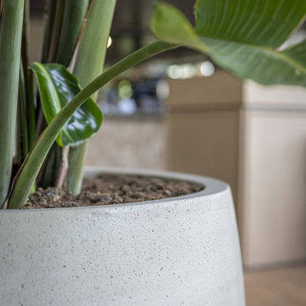 Pottery Pots Jumbo Orb S, Beige Washed Ø73 cm