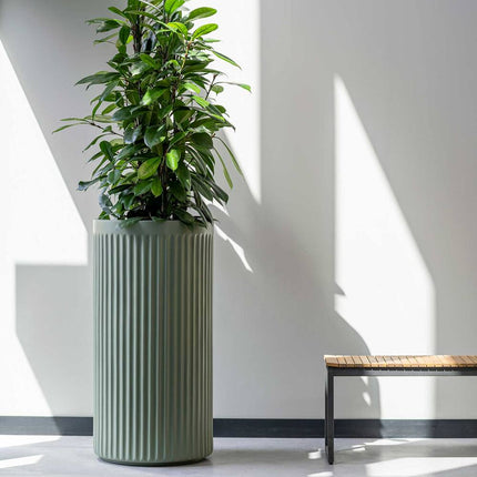 Pottery Pots Turris XL, Sage Green Ø48 cm