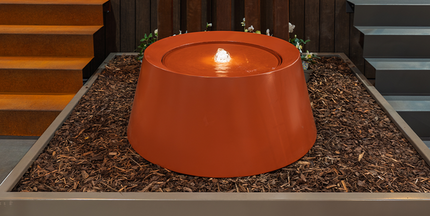 Cortenstaal Watertafel COVE 120x40 cm - Fontein