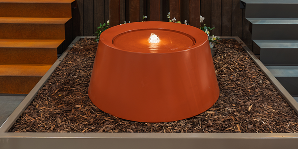 Cortenstaal Watertafel COVE 100x40 cm - Fontein