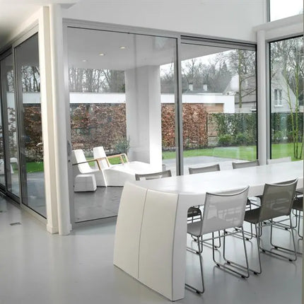 Garden Table | White Outdoor Table 230 x 105 x 78 cm - Polyester