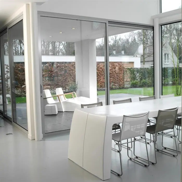 Tuintafel | Buitentafel Wit 230 x 105 x 78 cm - Polyester