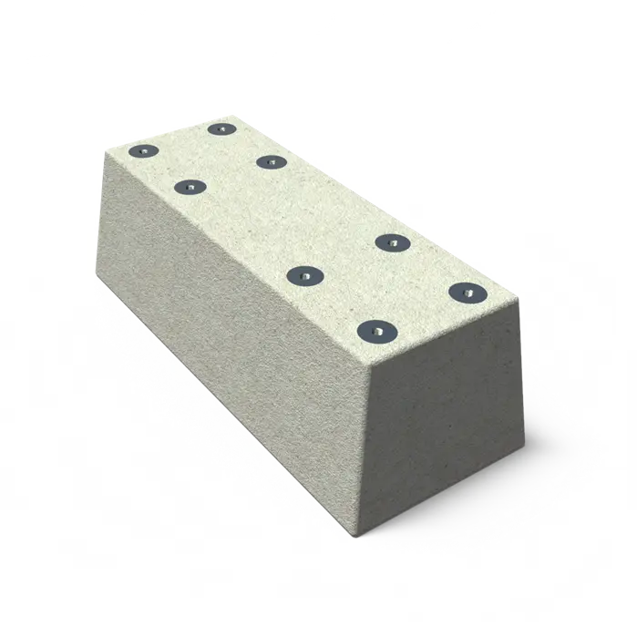Betonpoer 60x25x20 cm