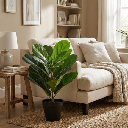 Kunstplant Ficus lyrata - ↕40cm
