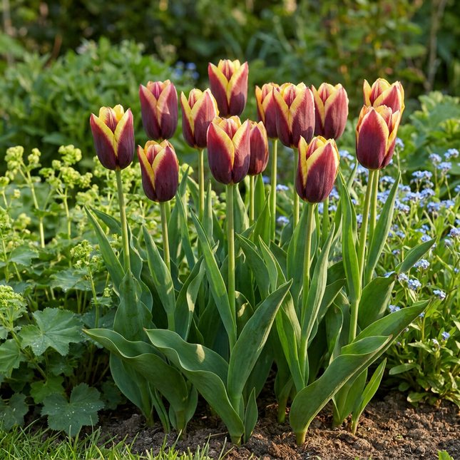 60x Tulipa My Favourite Topping - Bloembollen - Tulp My Favourite Topping - Diversen - Voorjaarsbloeier - Bolmaat 11/12