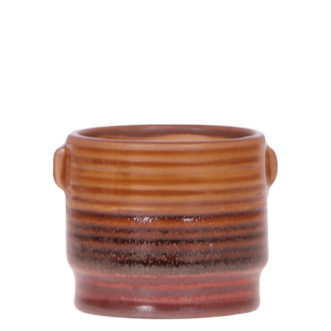 Kolibri Home | Sunset sierpot - Geel - Ø6 cm