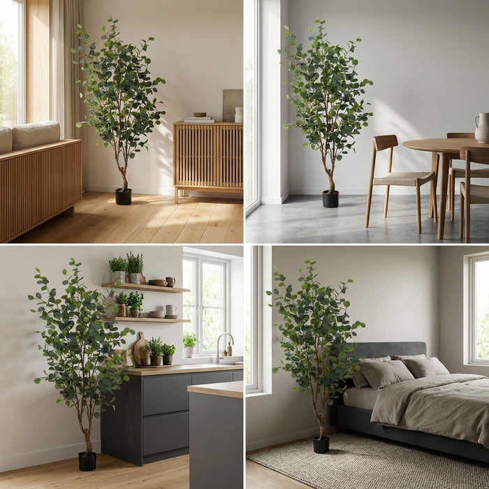 Plante artificielle - Eucalyptus - ↕140cm