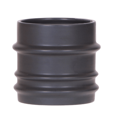 Kolibri Home | Mellow sierpot - Zwart - Ø9cm