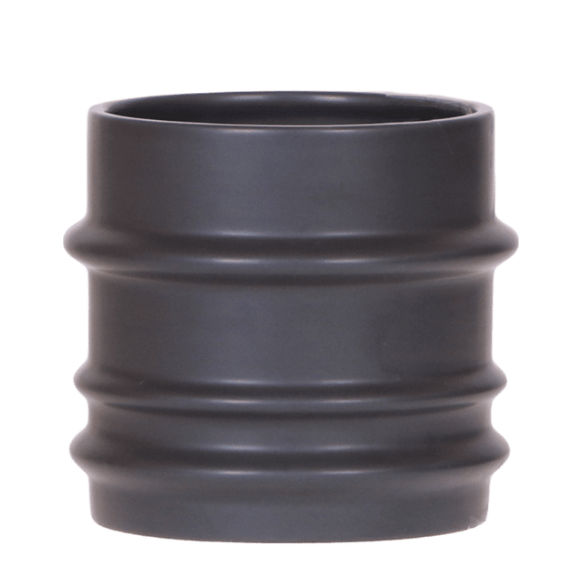 Kolibri Home | Mellow sierpot - Zwart - Ø9cm