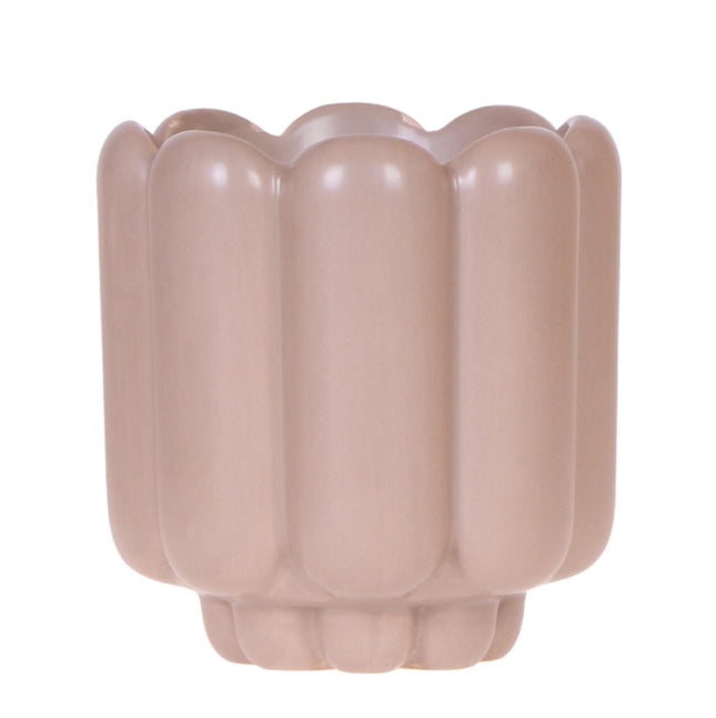 Kolibri Home | Maceta decorativa retro - Arena - Ø9cm