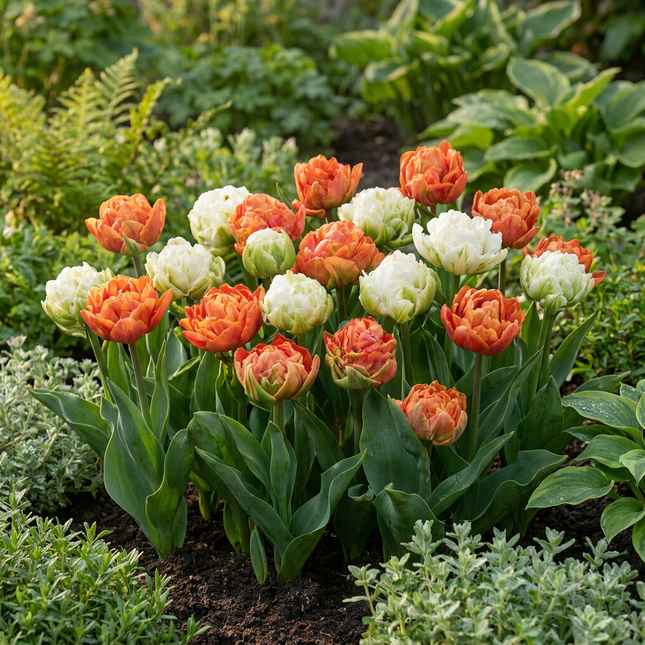 24x Tulipa Candle Light - Bloembollen - Tulp Kaarslicht - Diversen - Voorjaarsbloeier - Bolmaat 11/12