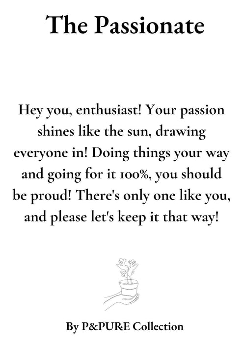 Ananas Rosita Gift "The Passionate" met wenskaart - Ø12cm - ↕35cm