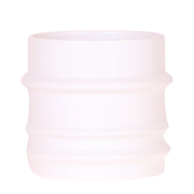 Kolibri Home | Mellow sierpot - Wit - Ø9cm