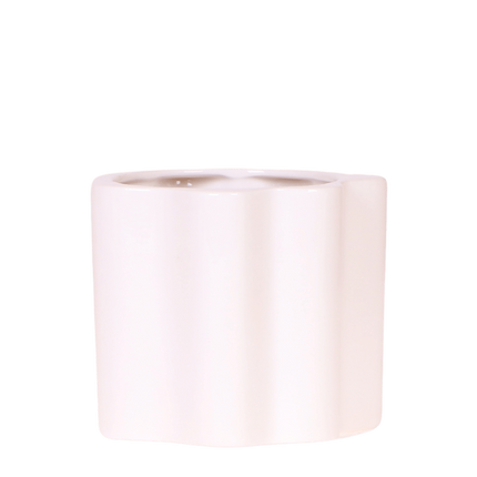 Kolibri Home | Dreamy sierpot - Wit - Ø9 cm