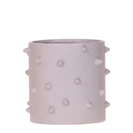 Kolibri Home | Spike sierpot - Grijs - Ø9cm